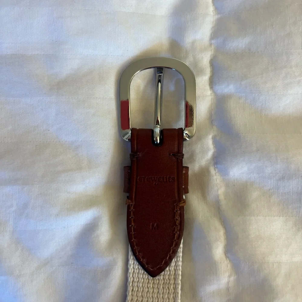J. Crew Factory Navy and Brown Kids Belt
